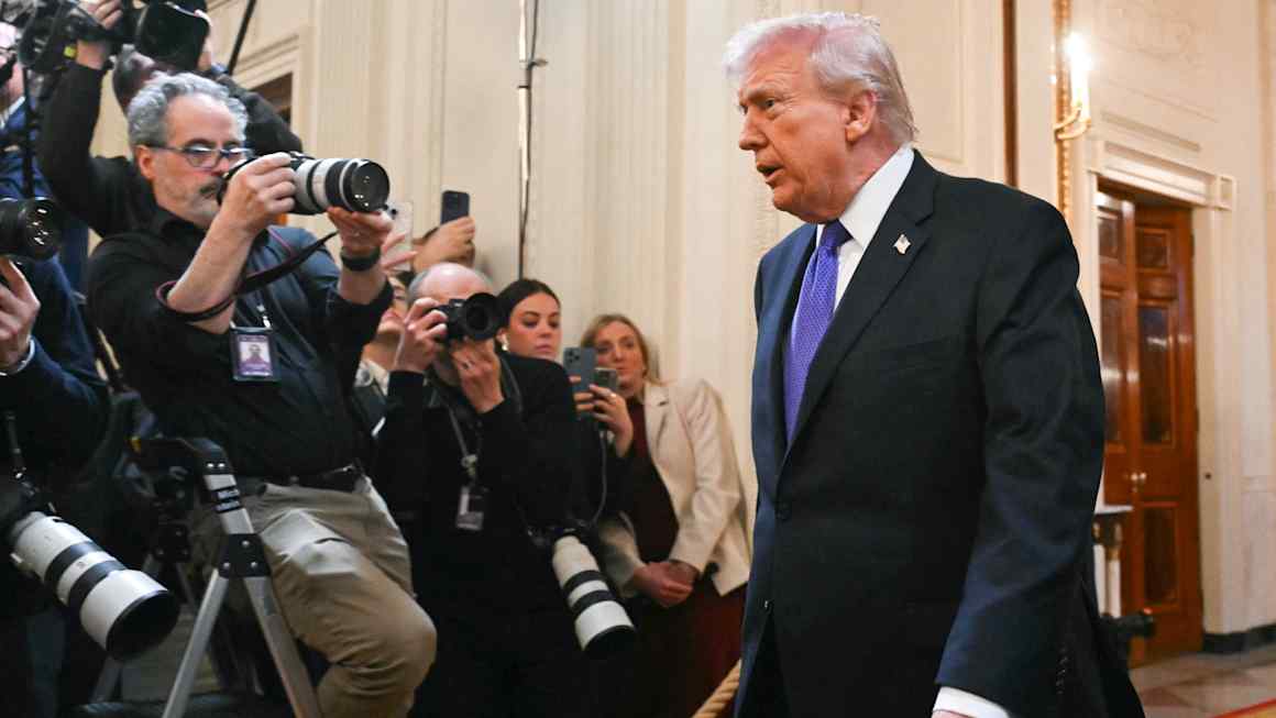 Trump struggles to explain why he launched another Middle Eastern war