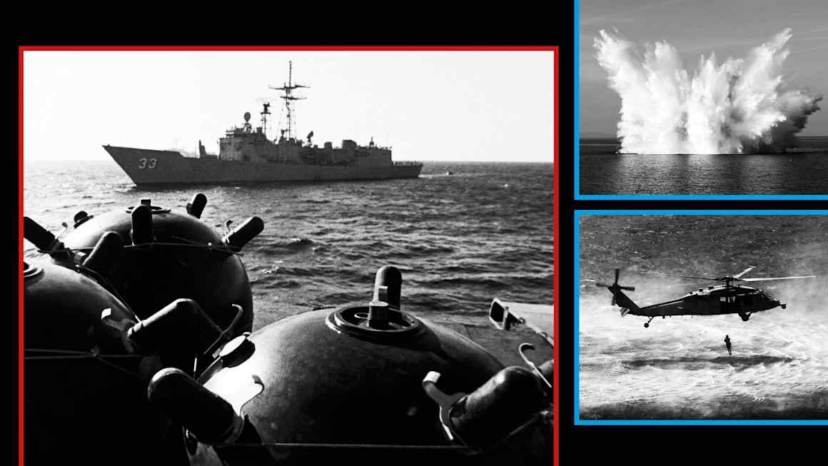 Military briefing: How mines could tighten Iran’s Gulf chokehold