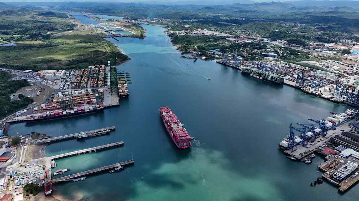 Iran war drives Panama Canal lane prices to record high