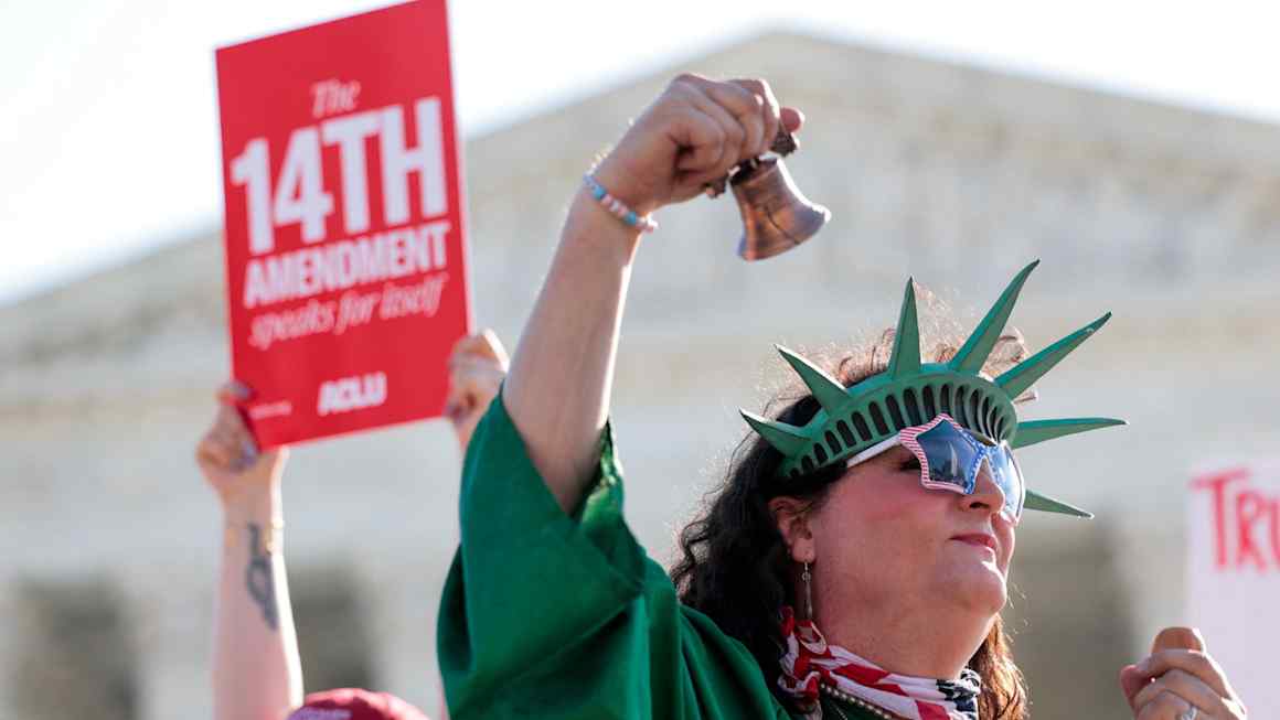 US Supreme Court signals doubts over Trump’s birthright citizenship challenge