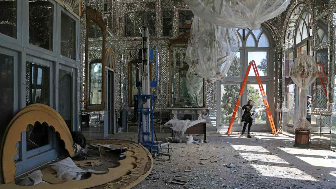 The historic Iranian palaces caught up in US-Israeli strikes