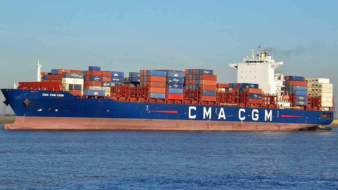 French-owned container ship and three Omani tankers pass through Strait of Hormuz