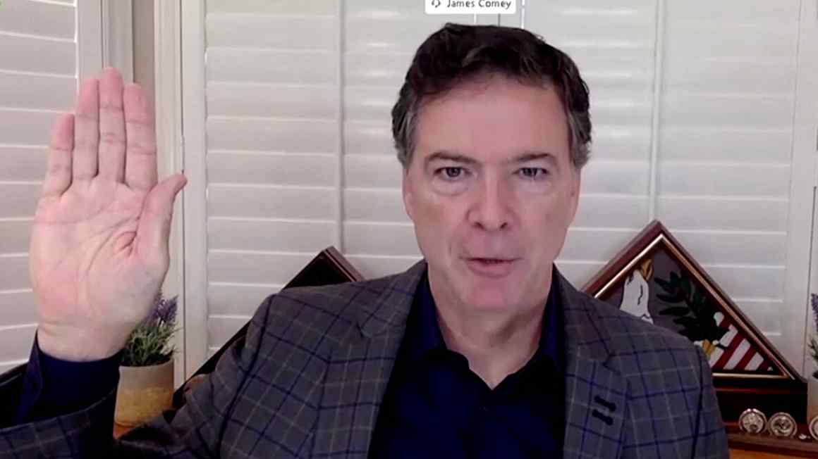 Ex-FBI head Comey charged with threatening Trump’s life
