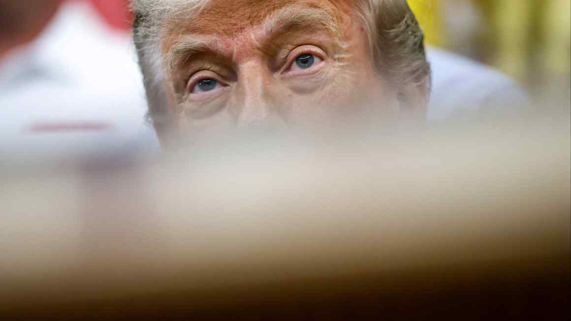 Trump’s death grip on a shrinking party