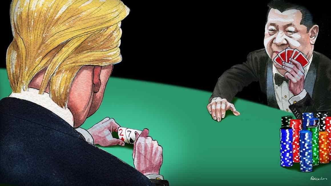 A weakened Trump arrives at Xi’s court