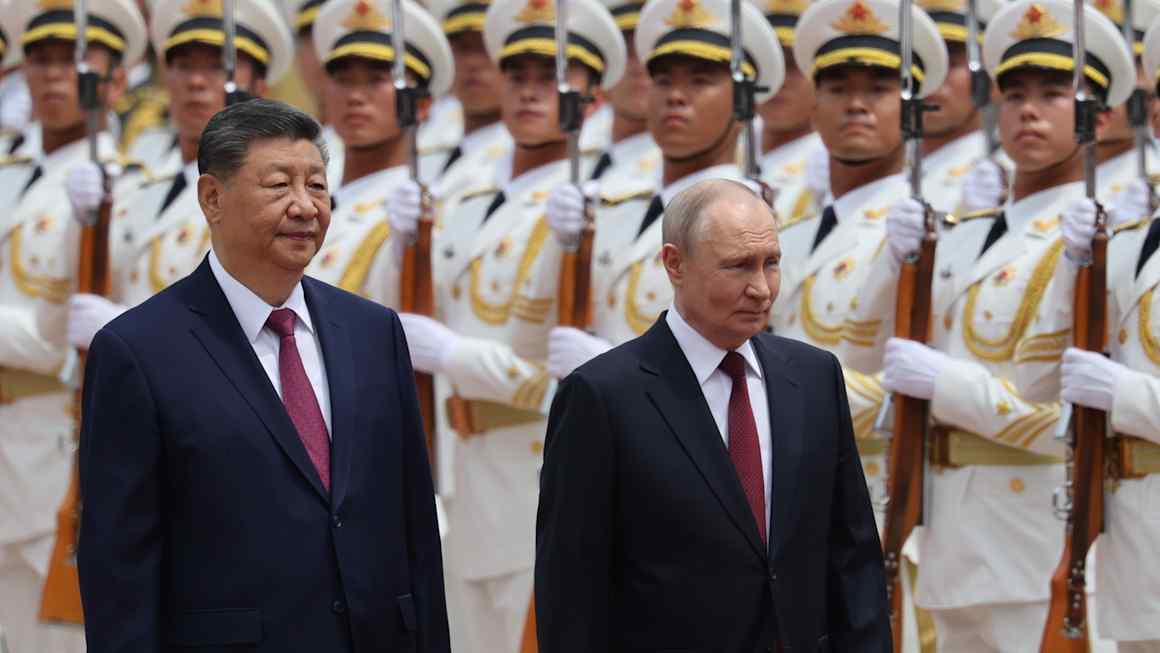 China’s Xi warns of ‘law of the jungle’ in Putin meeting