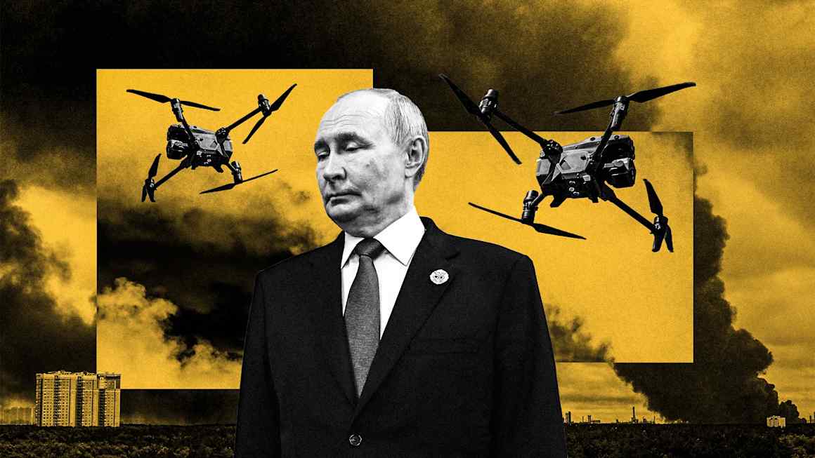 Putin’s war machine sputters in drone age
