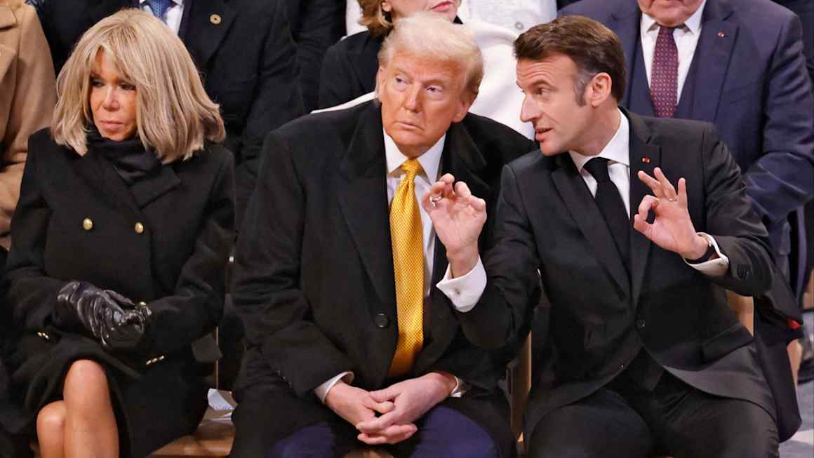 Macron and Trump test their bruised bromance at G7 summit