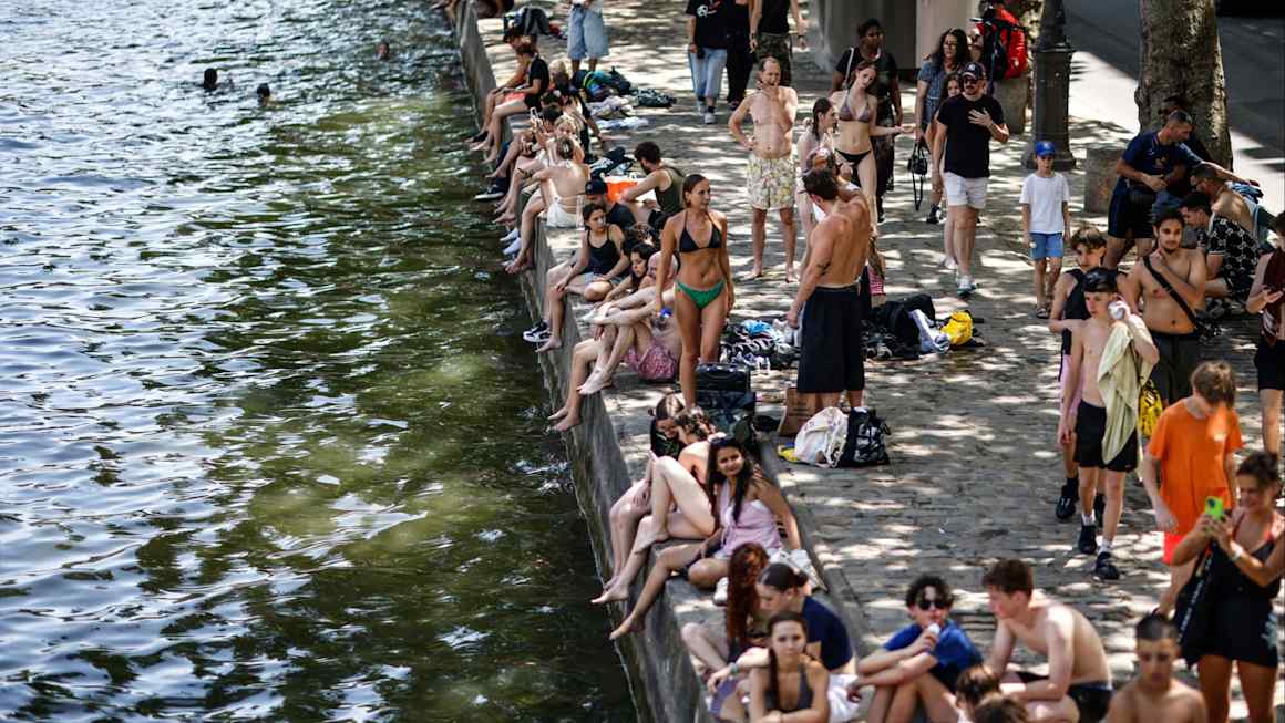 Brutal nights and humidity mark Europe’s record June temperatures