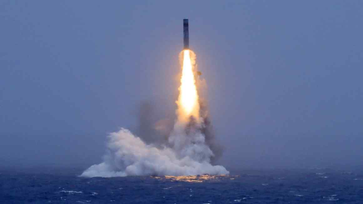 A three-way nuclear arms race